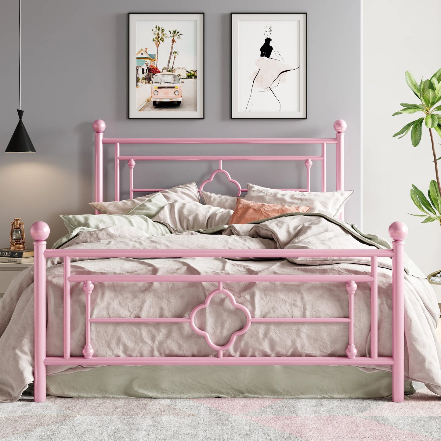 Metal Queen Bed Frame