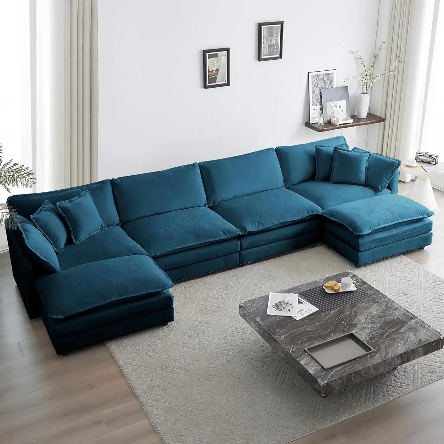Oversized Large Comfy Sectional Couch