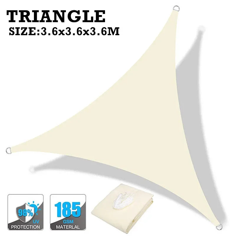 Waterproof Awning, Sun Shade Sail, Outdoor Sun Shelter