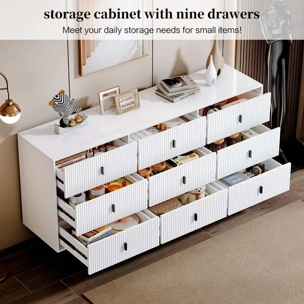 9 Drawer Dresser