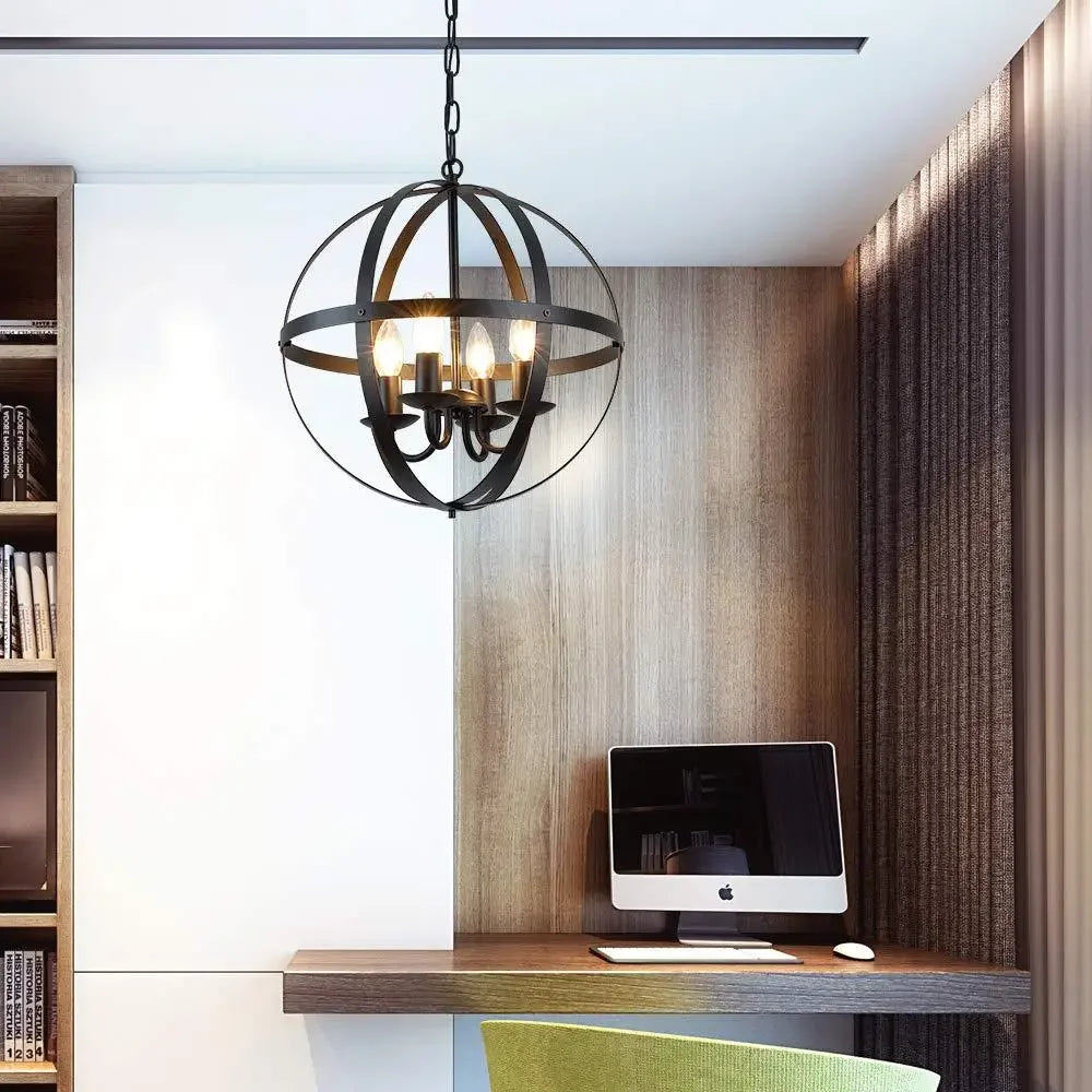 Vintage Chandelier/ Pendant Light
