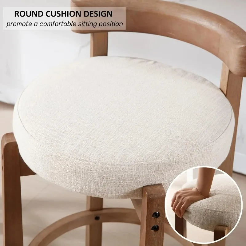 Modern Bar Stools, Set of 2