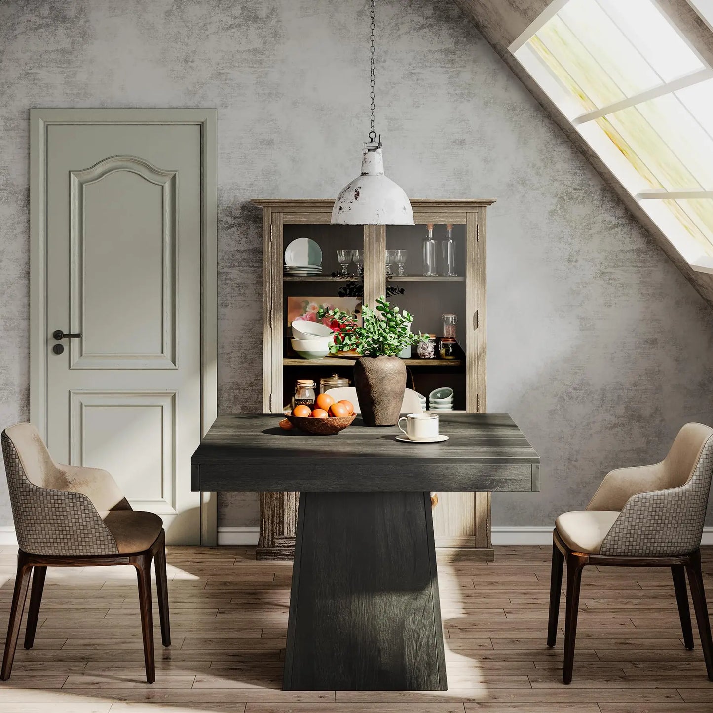 Minimalist Square Dining Table