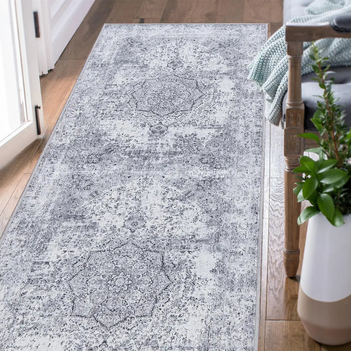 Washable Non-Slip Hallway Runner Rug