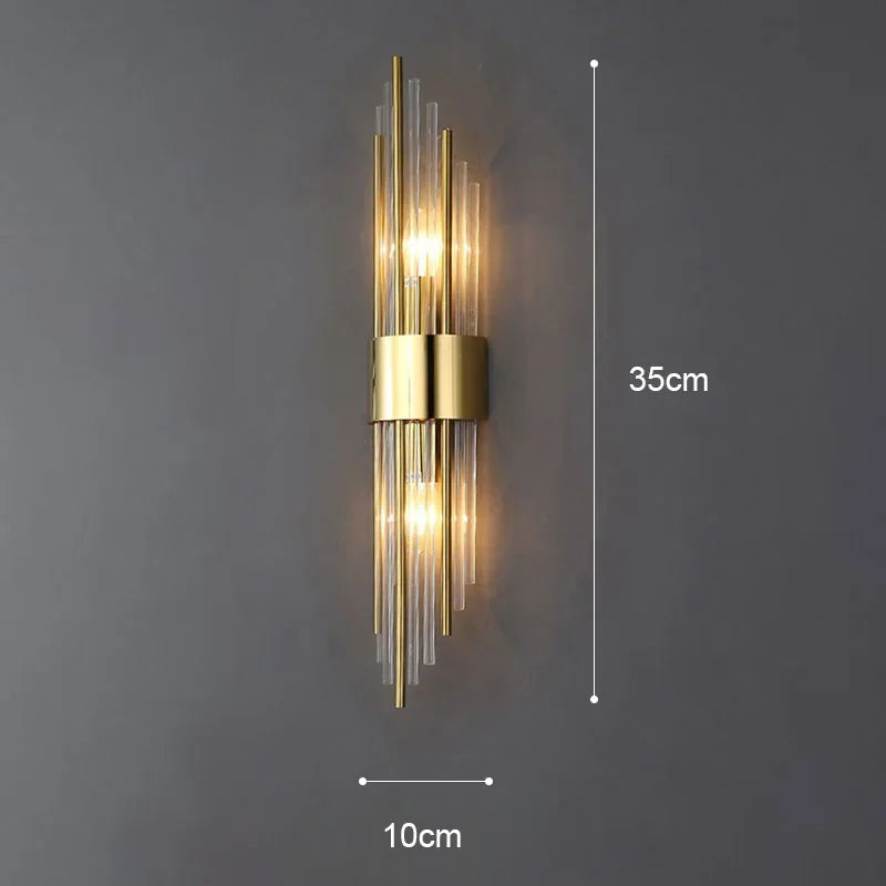Luxury Modern LED Gold Wall Sconce