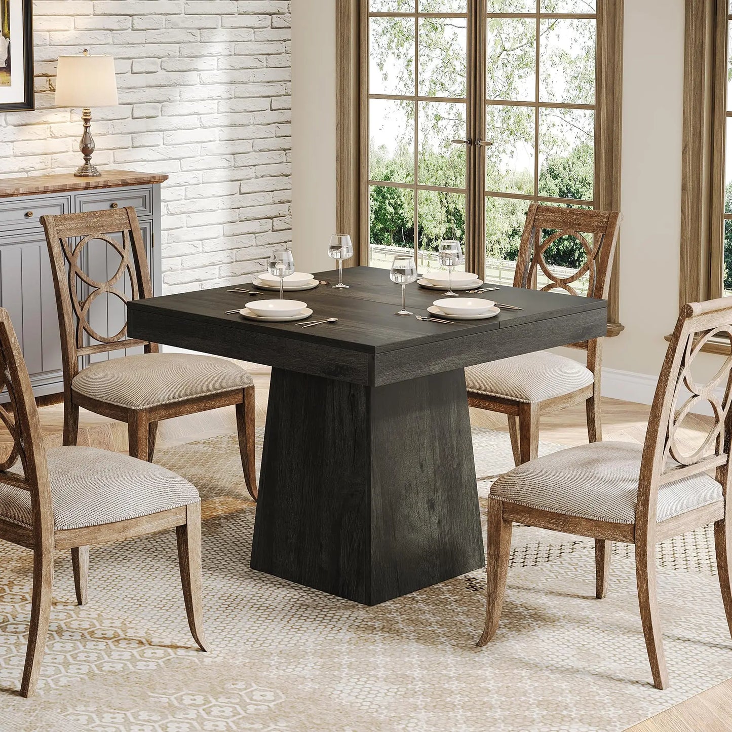 Minimalist Square Dining Table