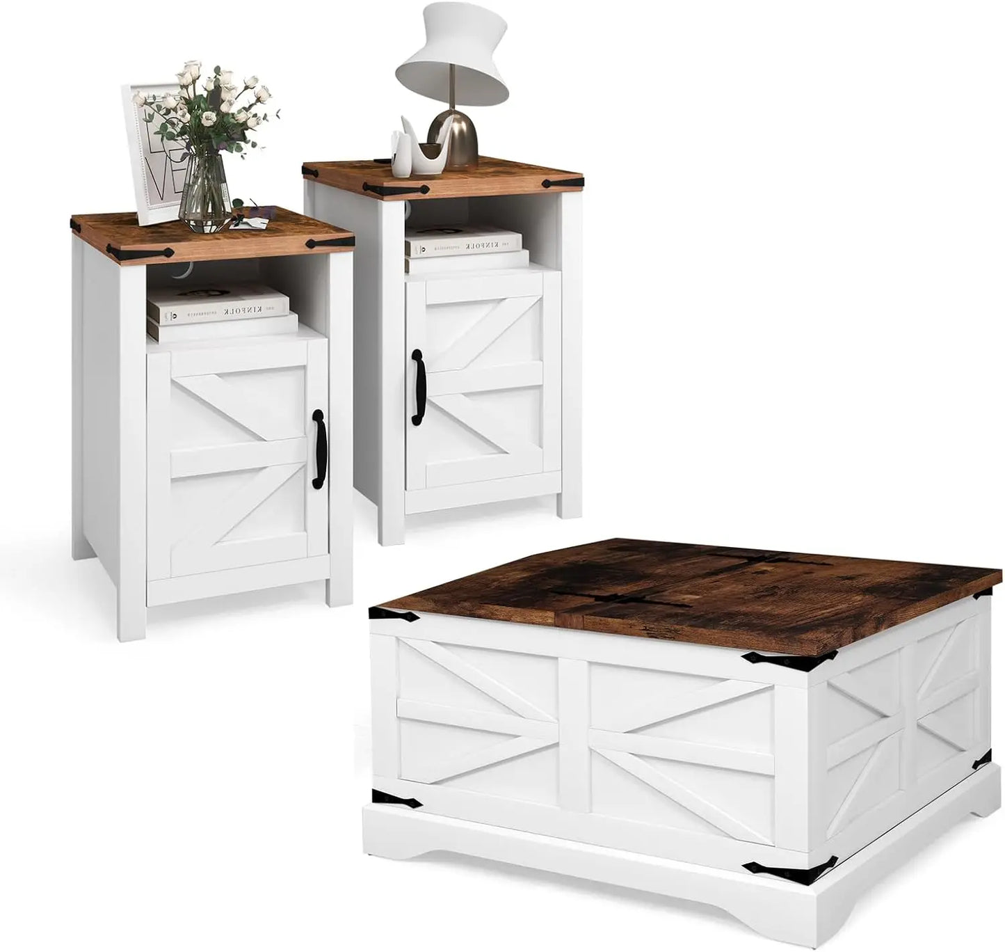 3-Piece Farmhouse Table Set