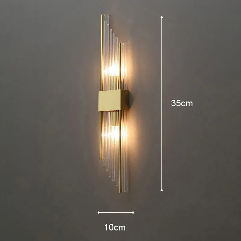 Luxury Modern LED Gold Wall Sconce