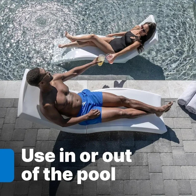 Pool Lounger, Fade-Resistant, Lounger for sun shelf