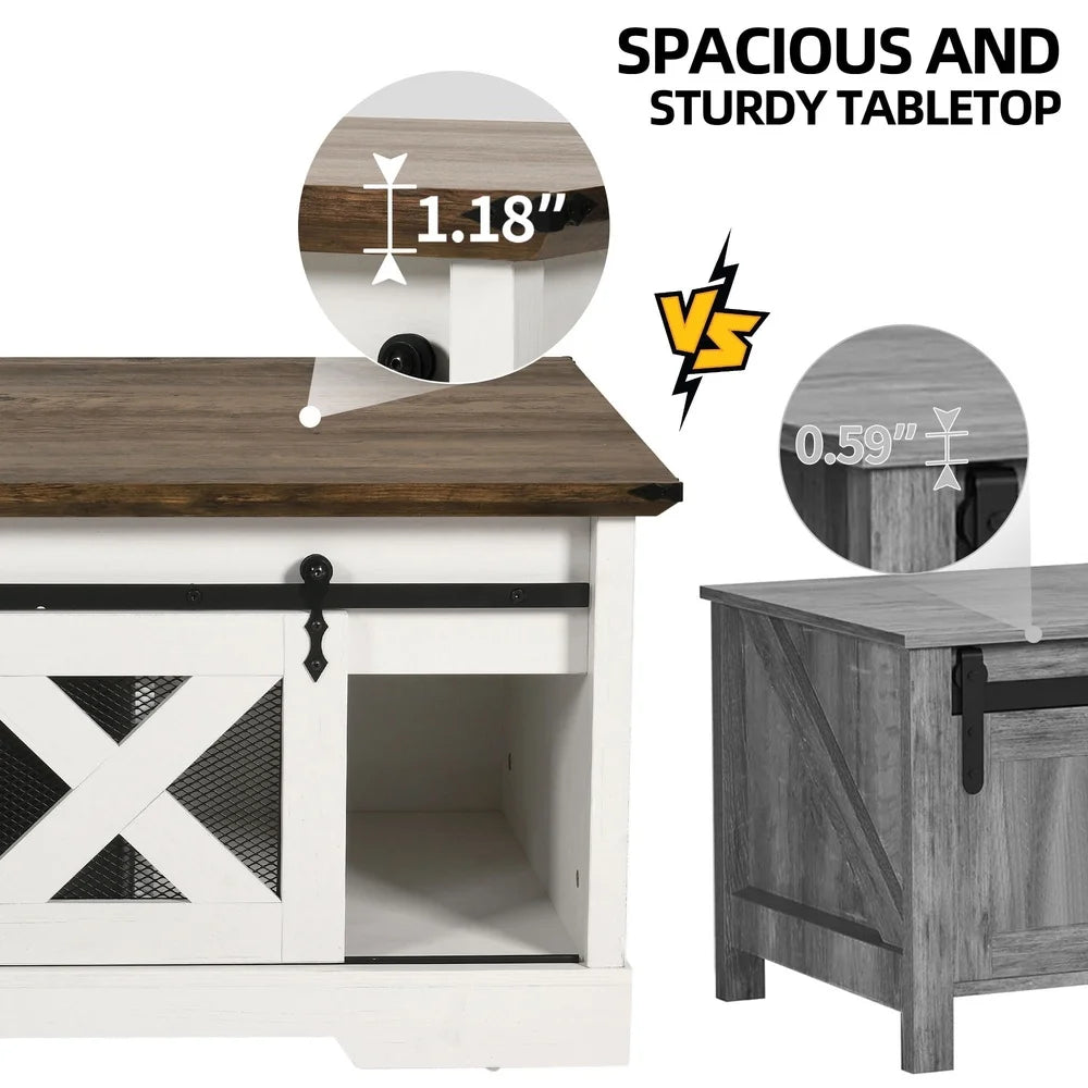 Farmhouse Lift Top Coffee Table