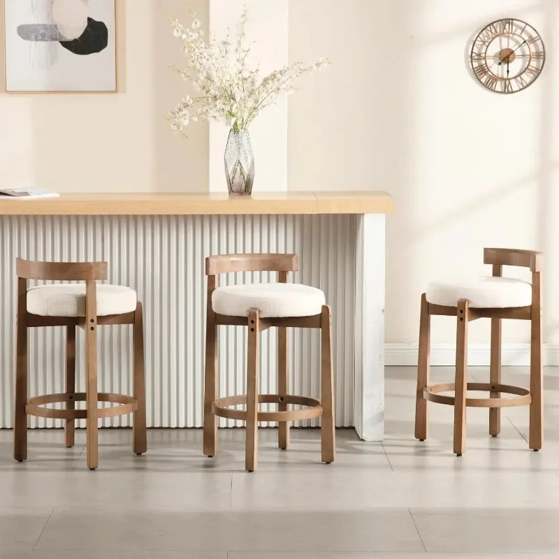 Modern Bar Stools, Set of 2