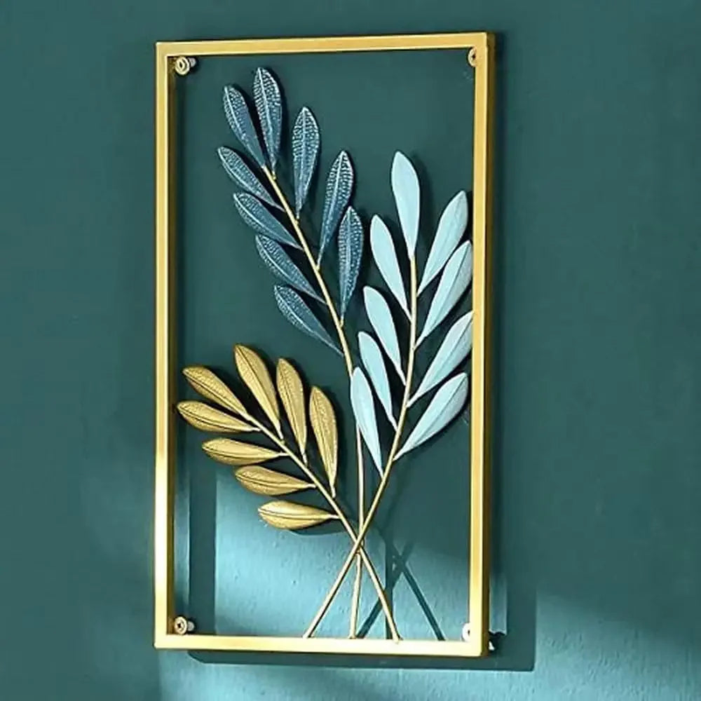 Rectanglar Metal Art Wall Decor Set