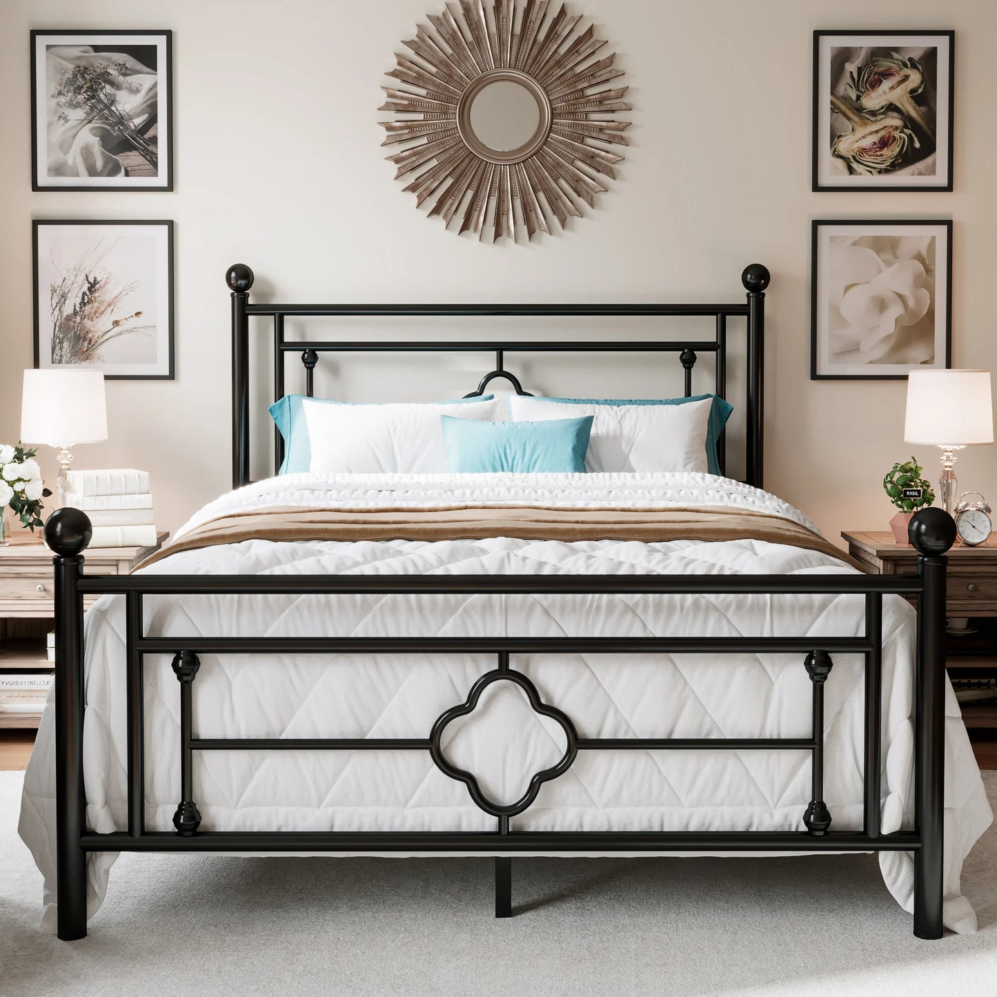 Metal Queen Bed Frame
