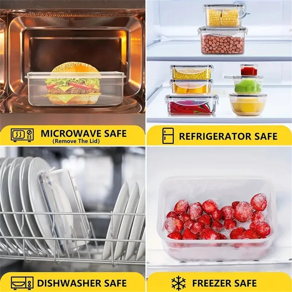 24-piece Kitchen Storage Container Set