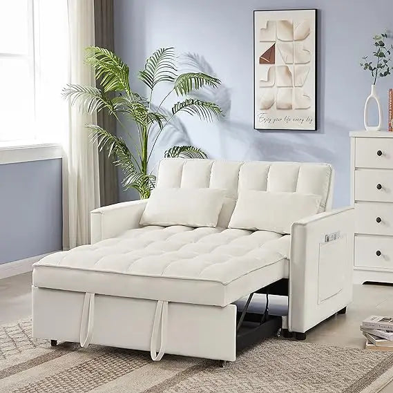 3-in-1 Folding Convertible Pullout Sofa Bed