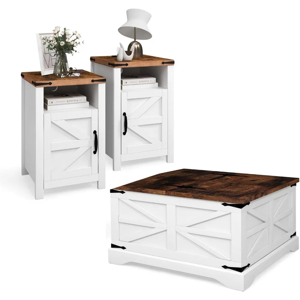 3-Piece Farmhouse Table Set