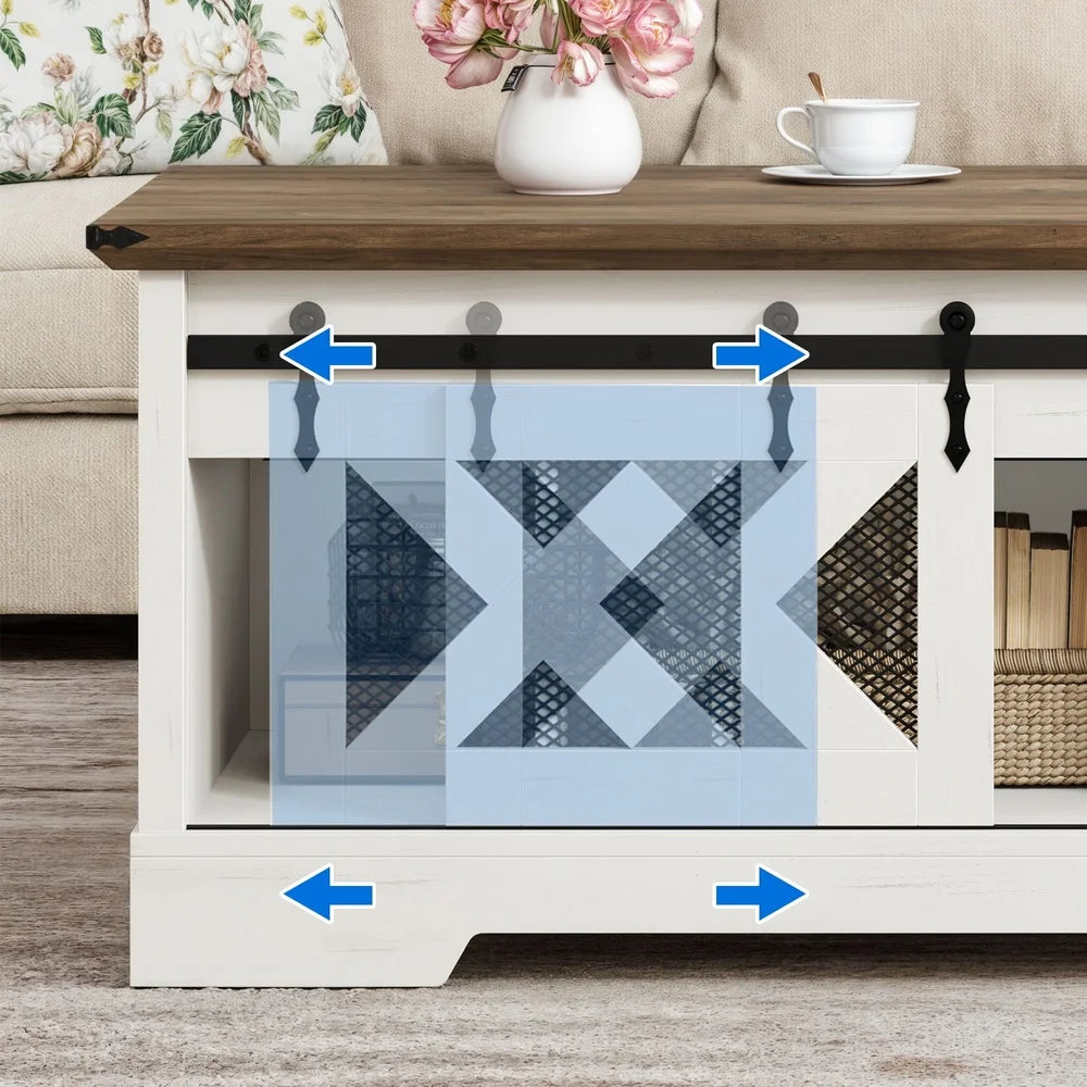 Farmhouse Lift Top Coffee Table