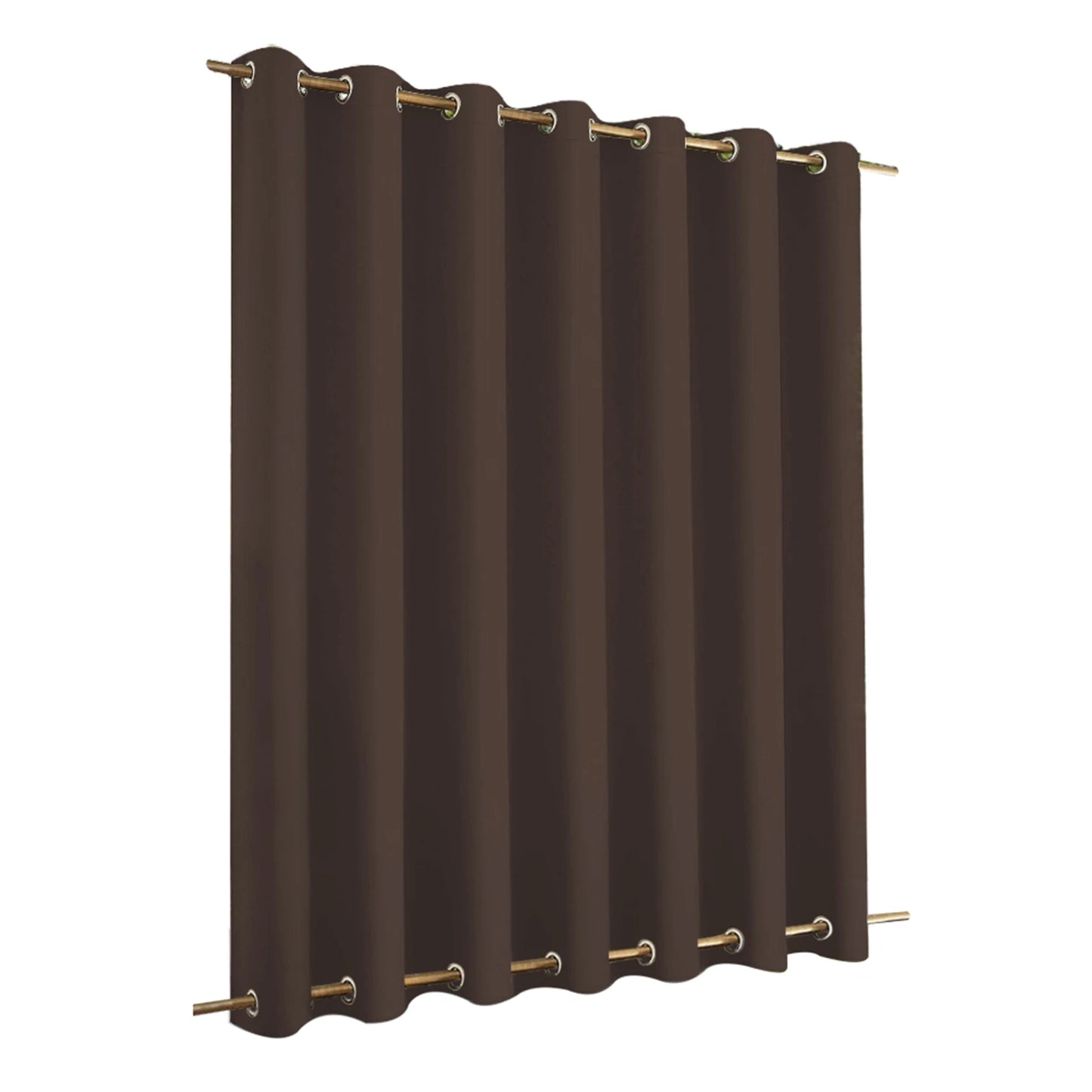 XL Outdoor Waterproof & Windproof Blackout Curtains with Top and Bottom Grommets
