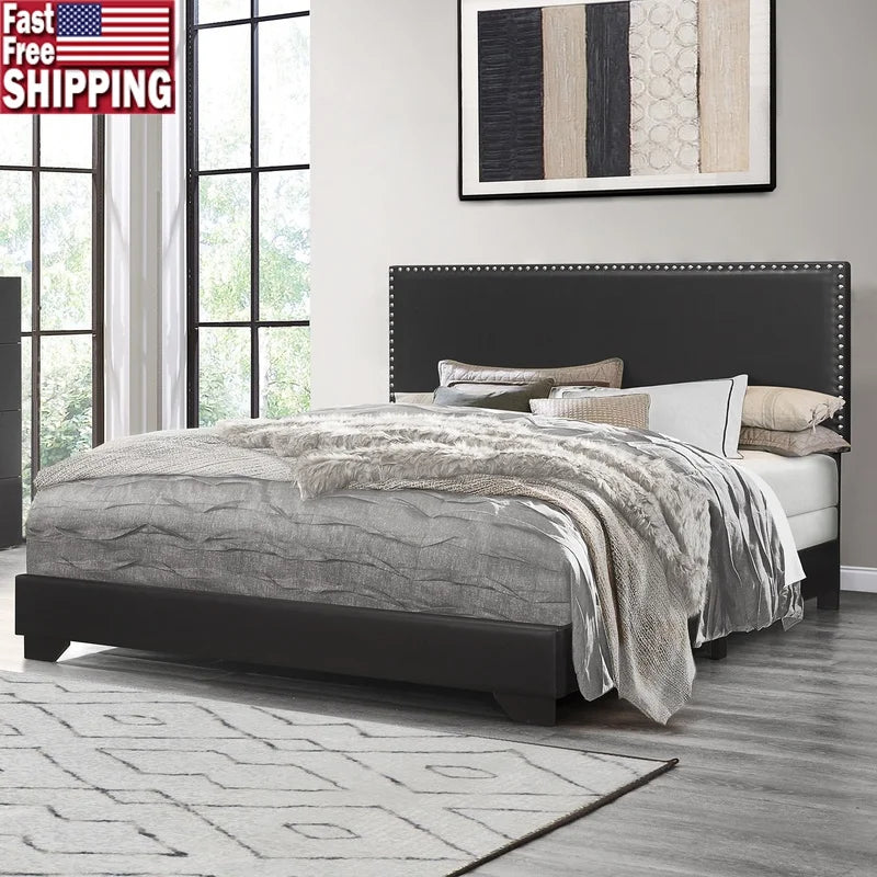 Upholstered Queen Bed Frame