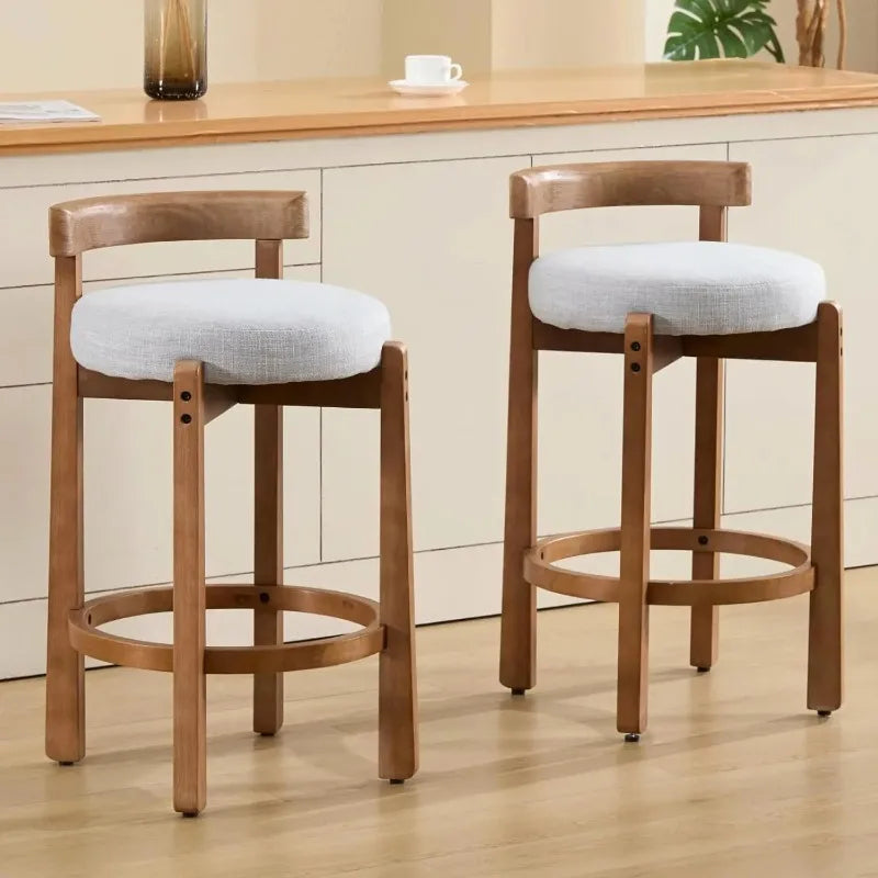 Modern Bar Stools, Set of 2