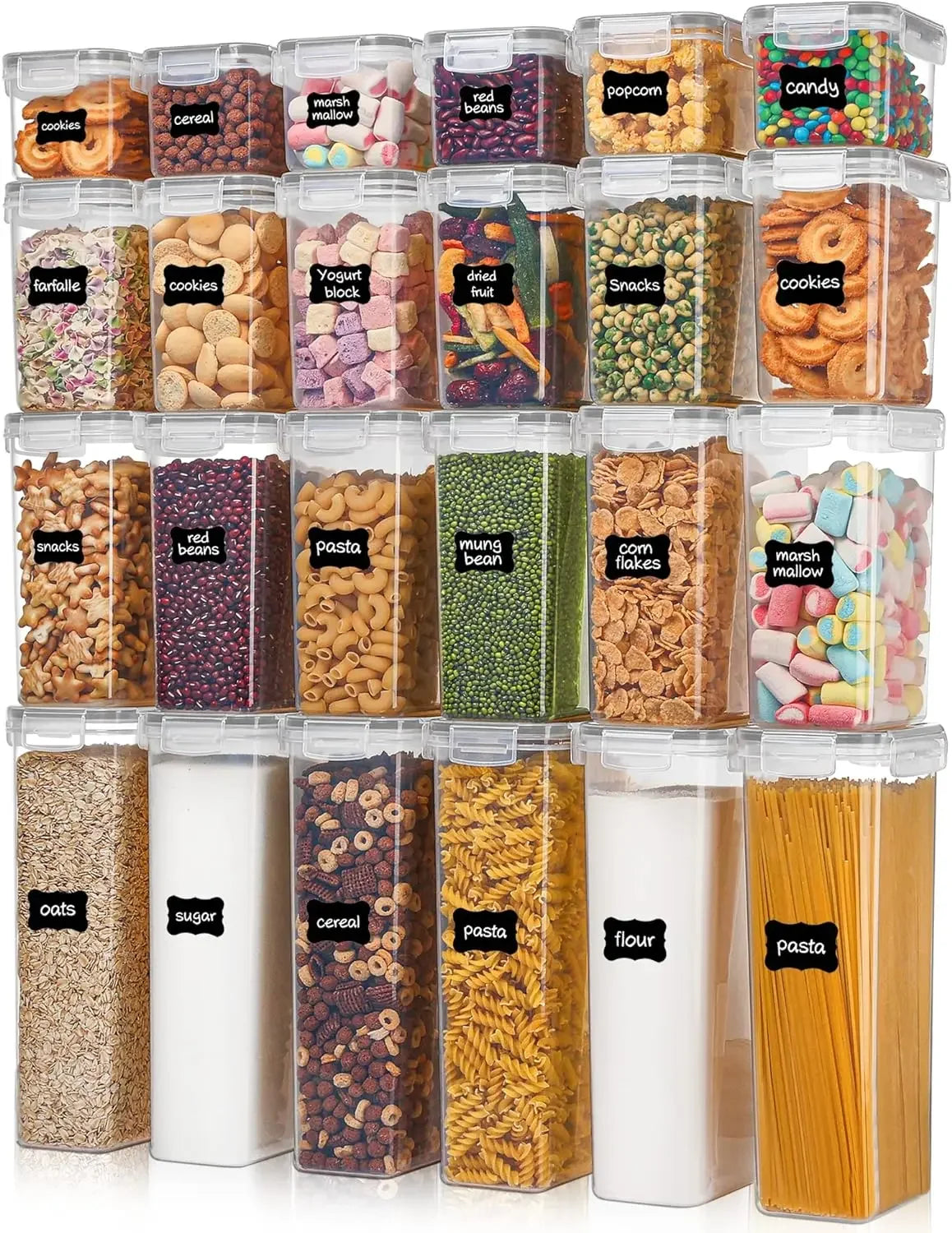Pantry Storage Containers with Lids