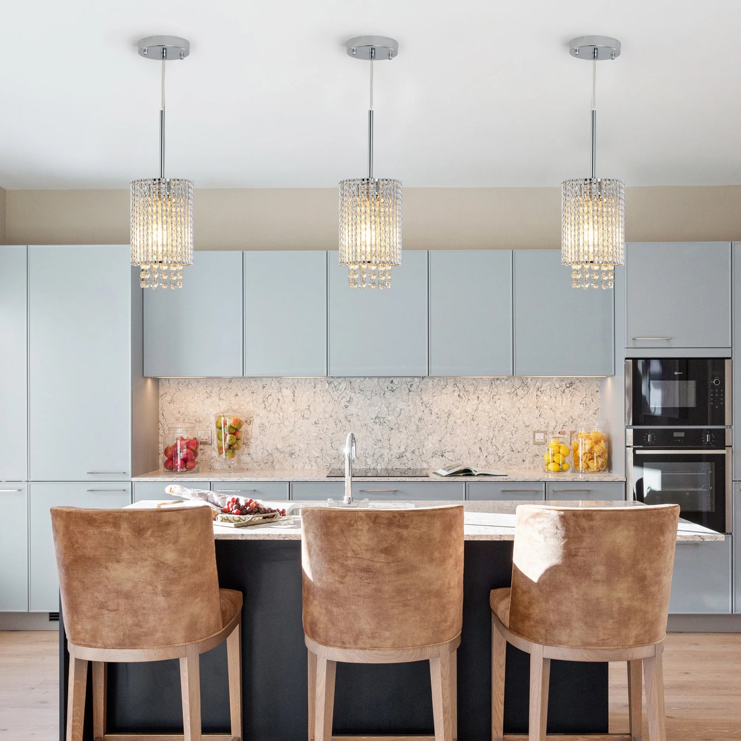 Modern Crystal Pendant Light
