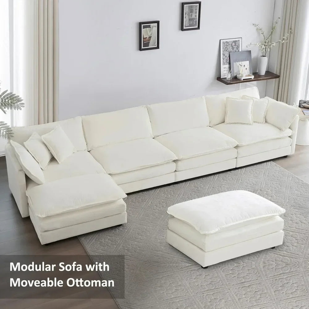 Oversized Large Comfy Sectional Couch