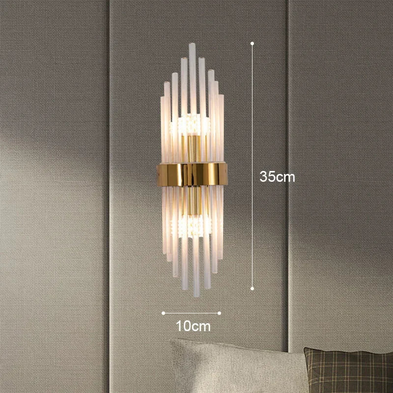 Luxury Modern LED Gold Wall Sconce