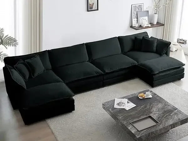 Oversized Large Comfy Sectional Couch