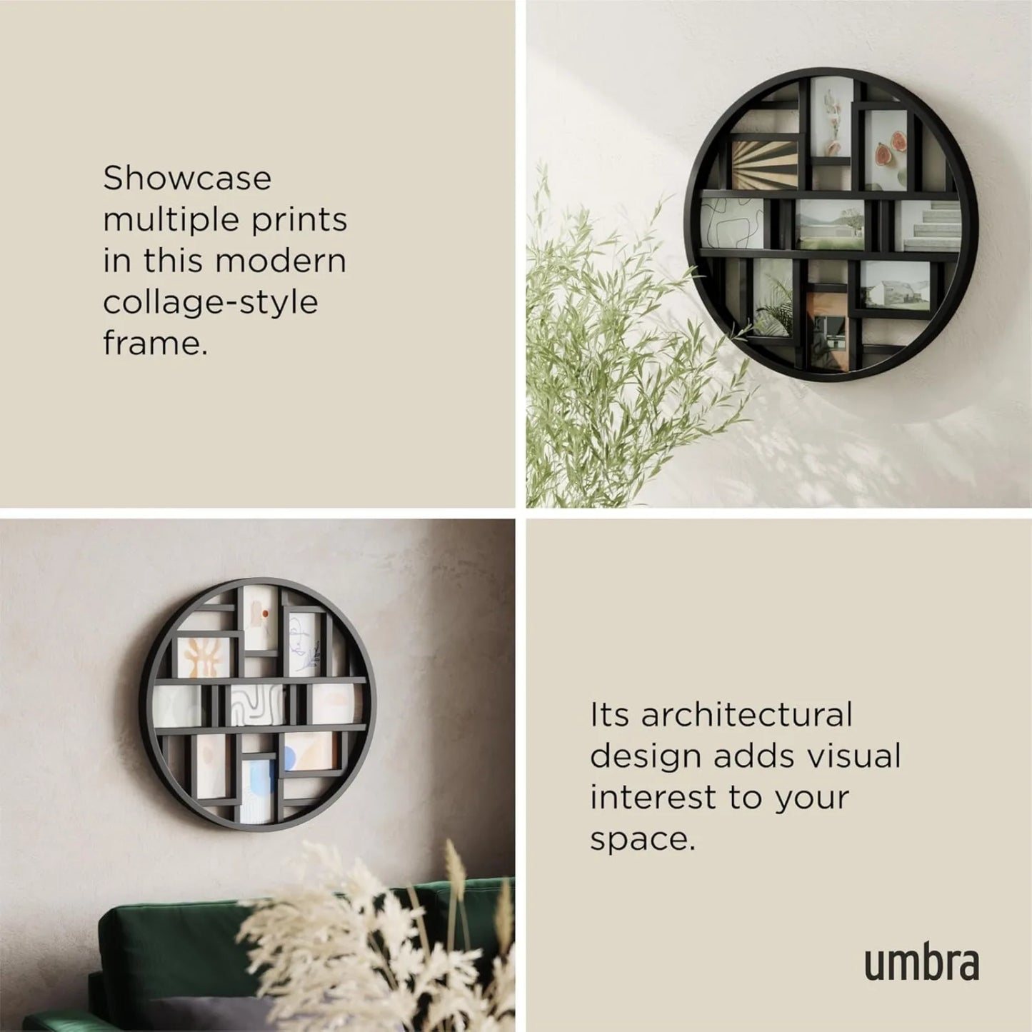 Round Picture Frame, Wall Art
