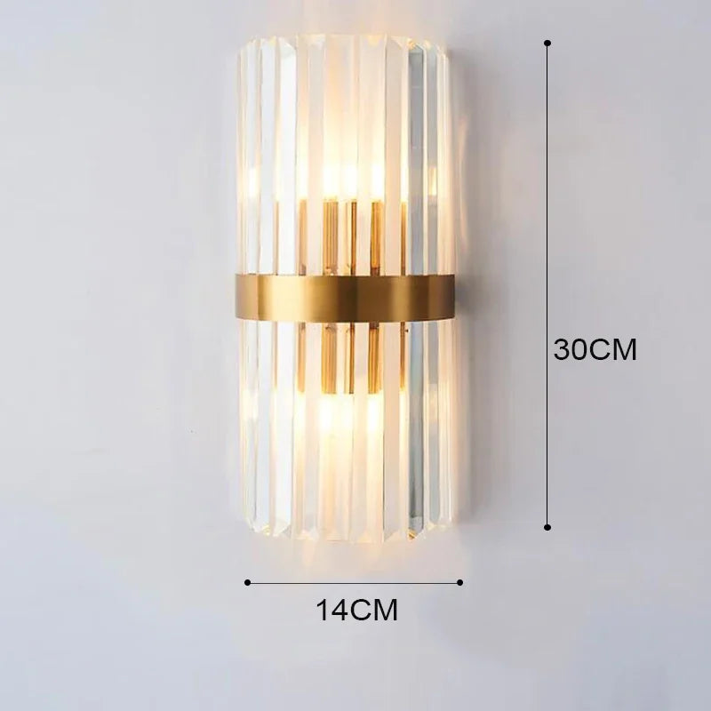 Luxury Modern LED Gold Wall Sconce