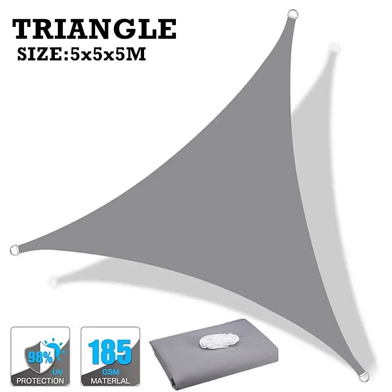 Waterproof Awning, Sun Shade Sail, Outdoor Sun Shelter