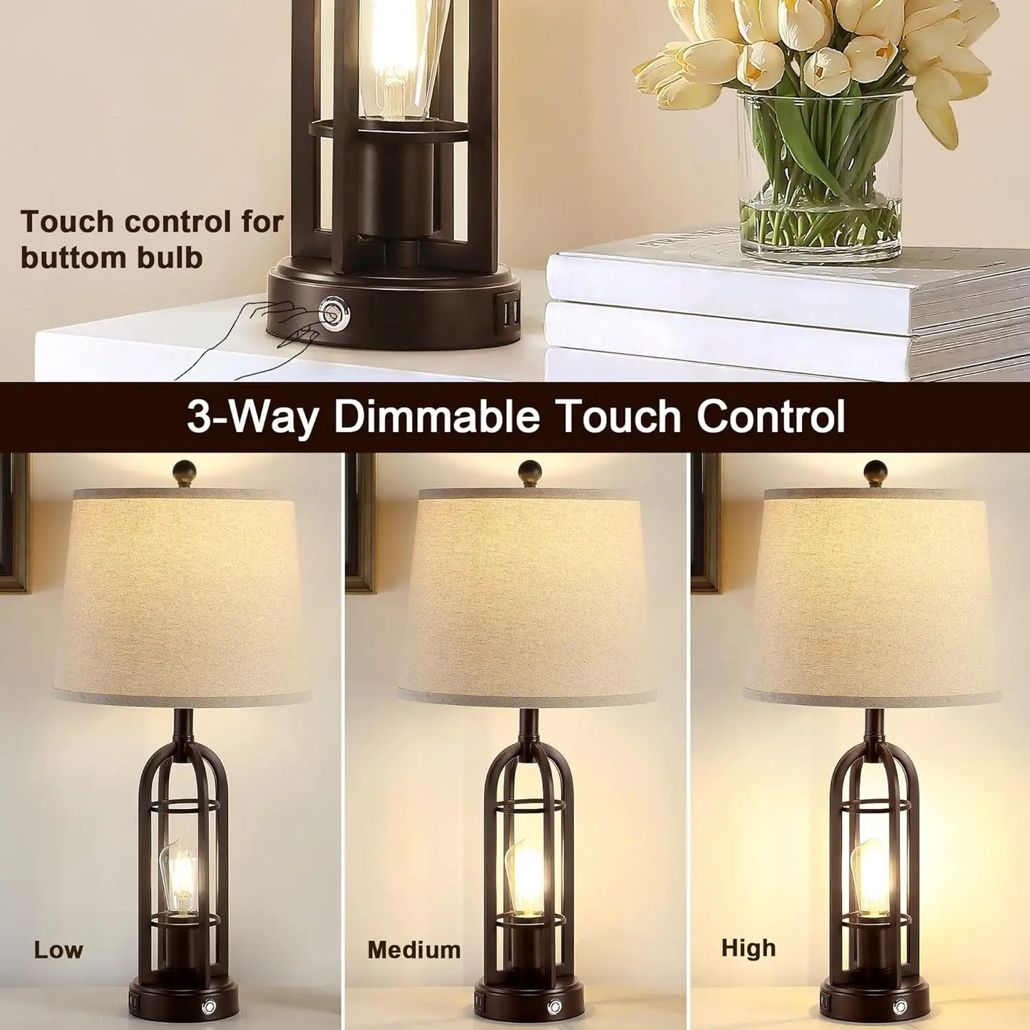 Metal Table Lamps