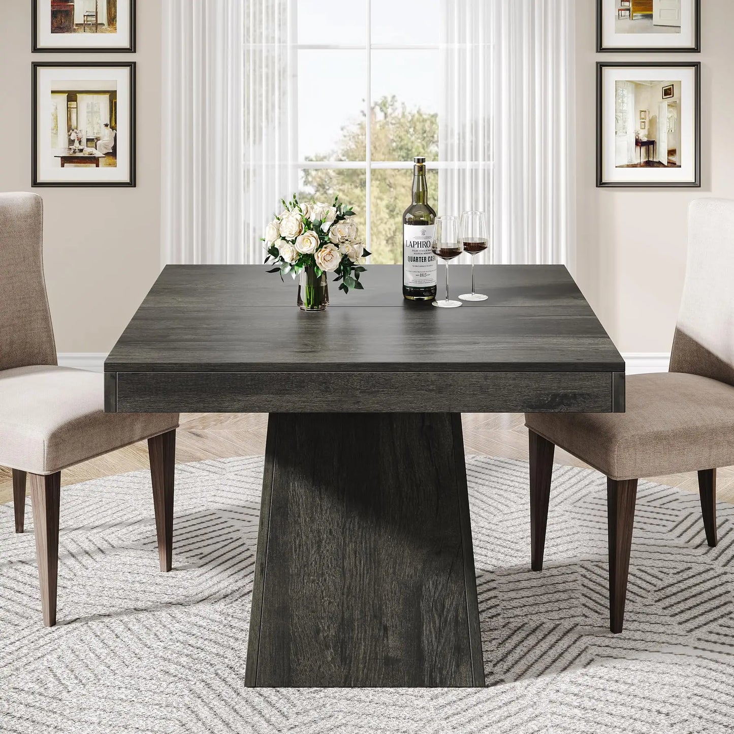 Minimalist Square Dining Table