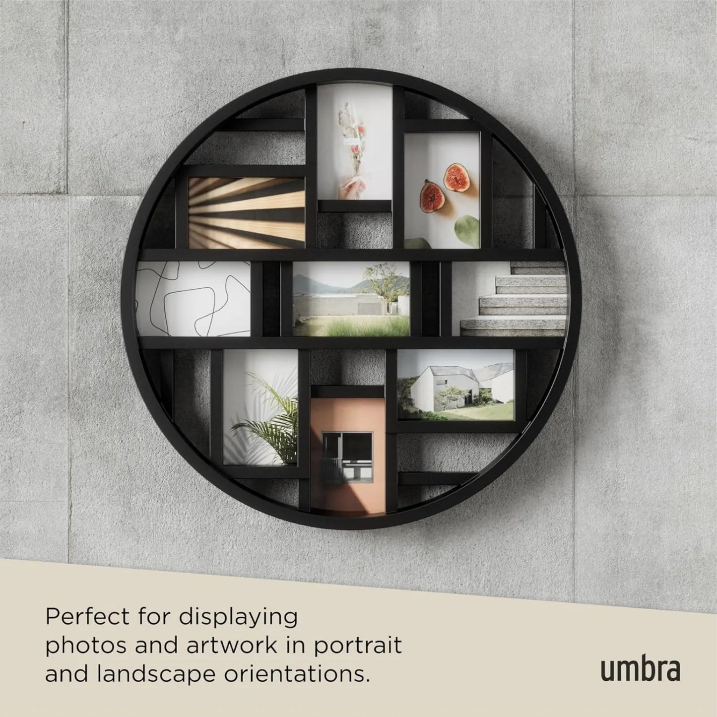 Round Picture Frame, Wall Art