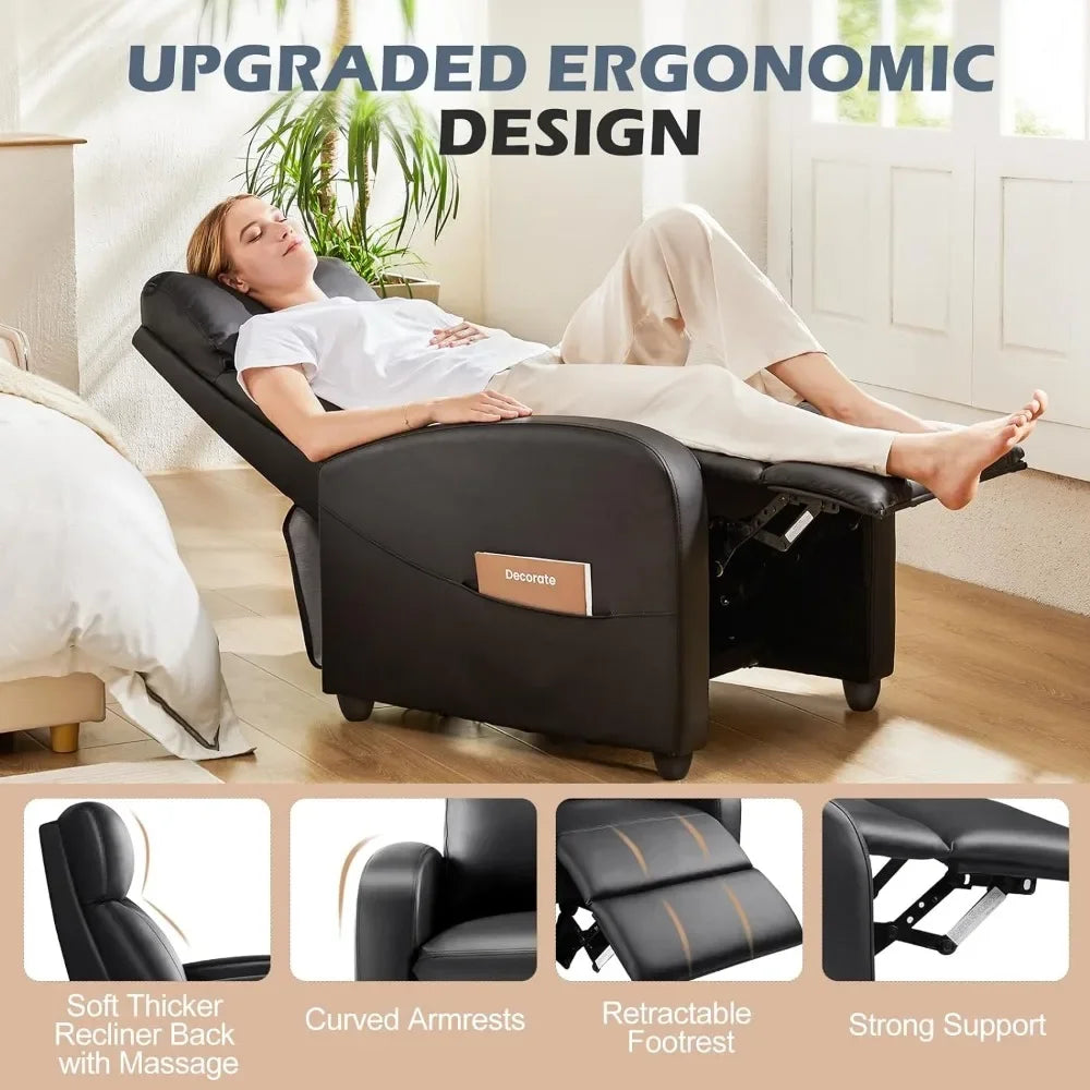 Modern Small Reclining Massage Chair