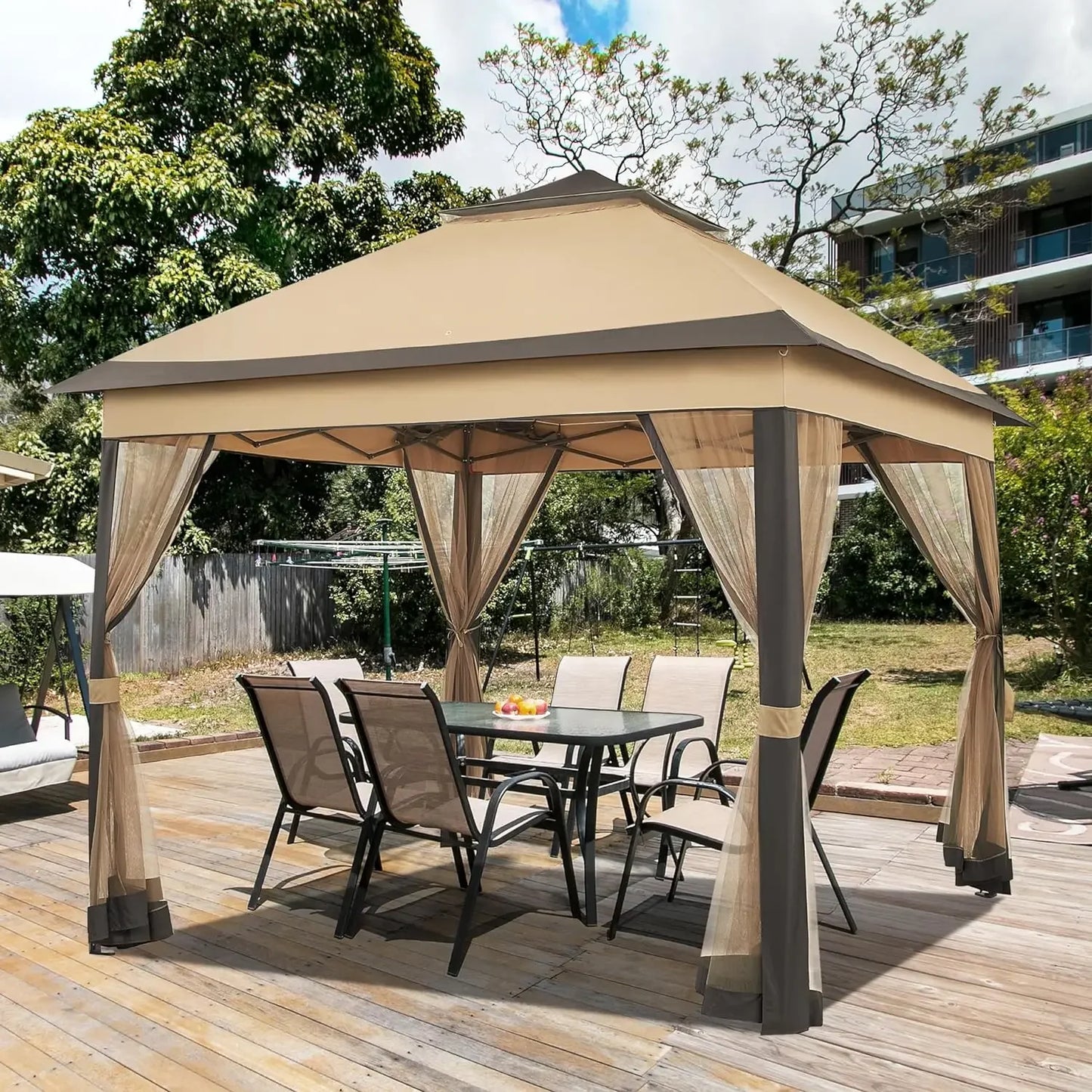 11' x 11' Pop Up Gazebo Tent