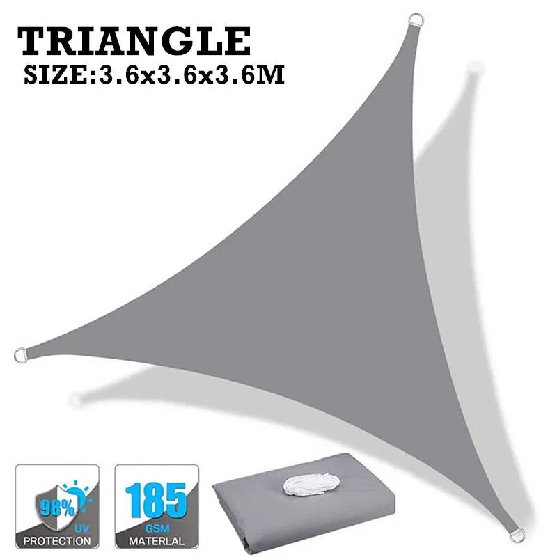 Waterproof Awning, Sun Shade Sail, Outdoor Sun Shelter
