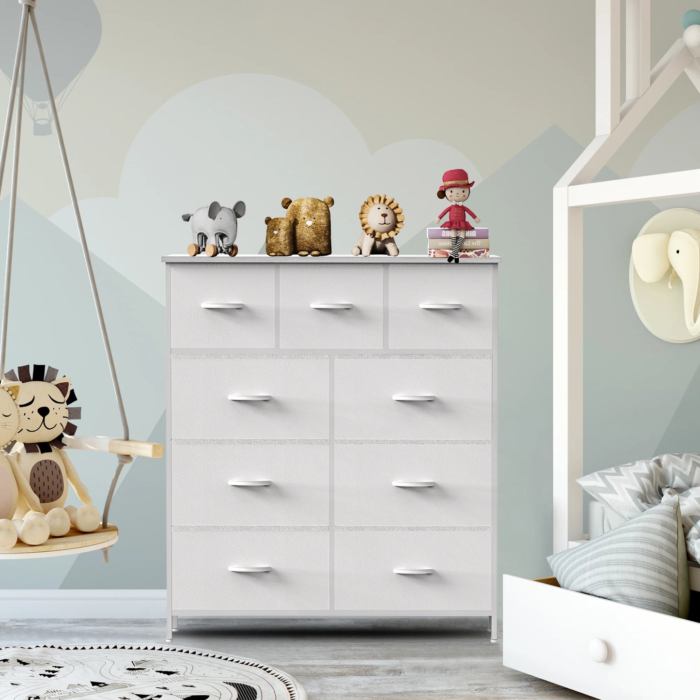 Dresser With 9 Drawers