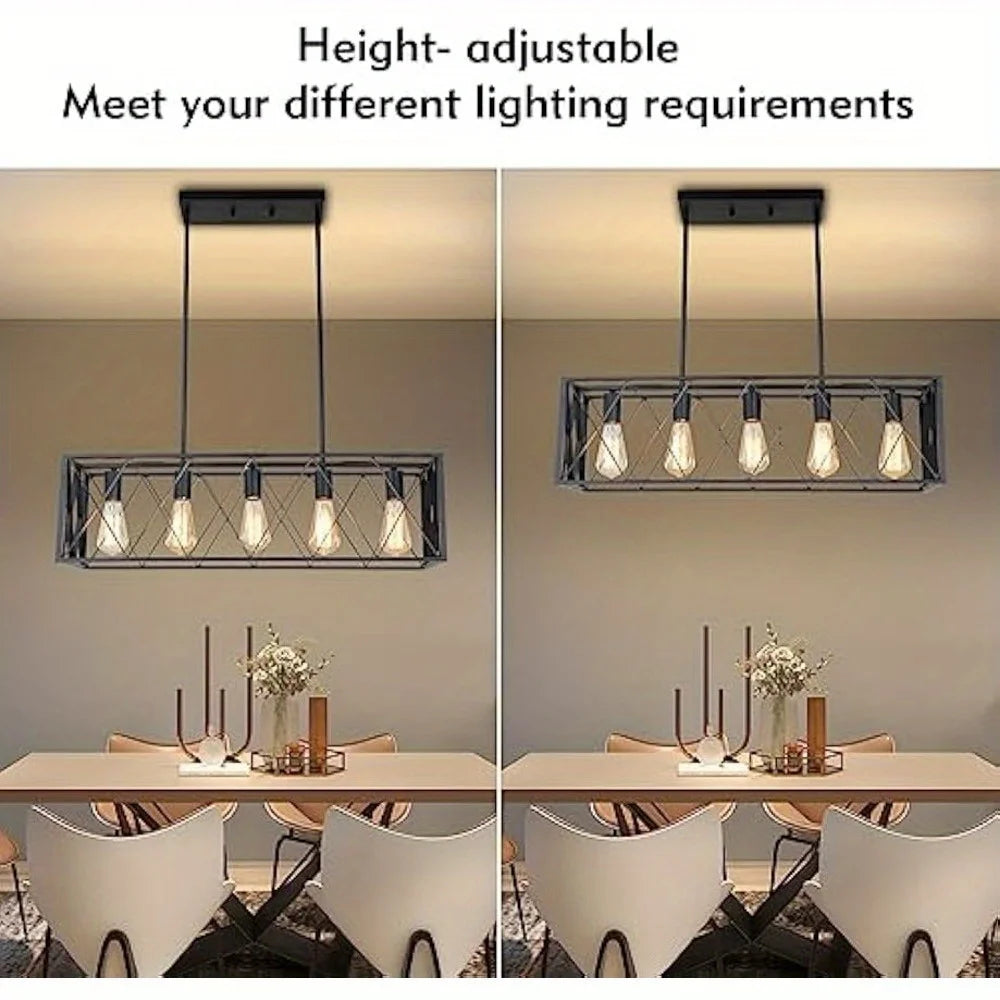 Modern Farmhouse 5-Light Chandelier Pendant