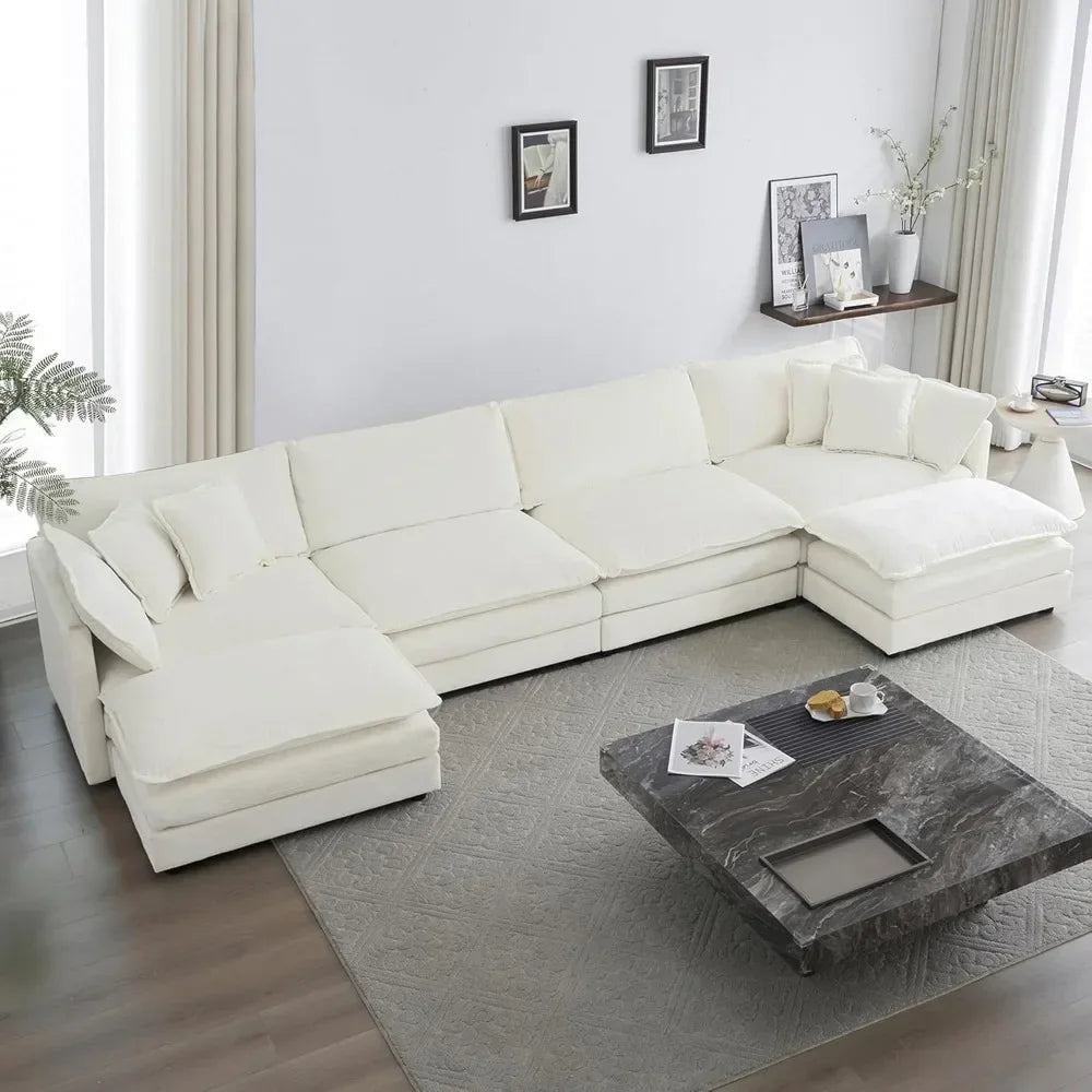 Oversized Large Comfy Sectional Couch