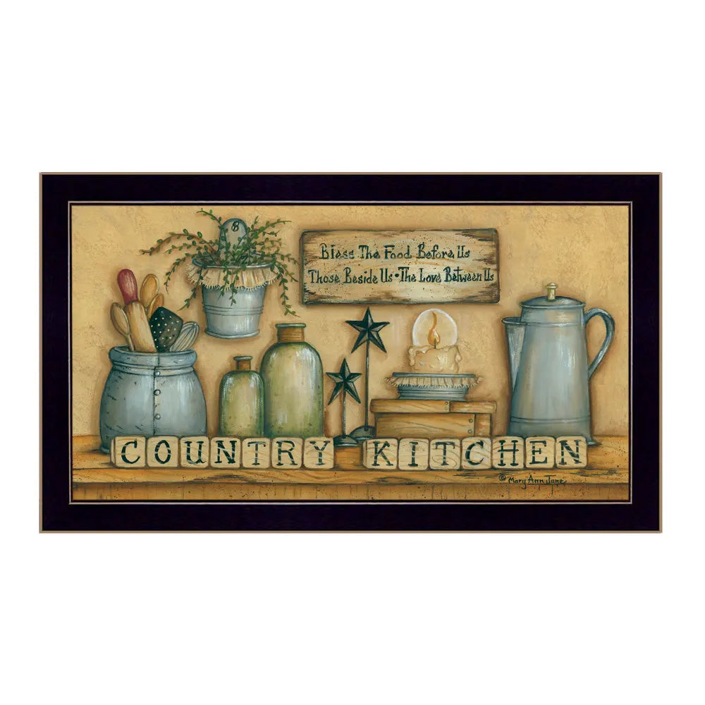 Framed Wall Art - Country Kitchen