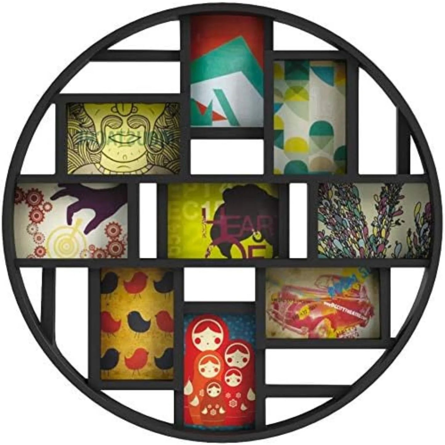 Round Picture Frame, Wall Art