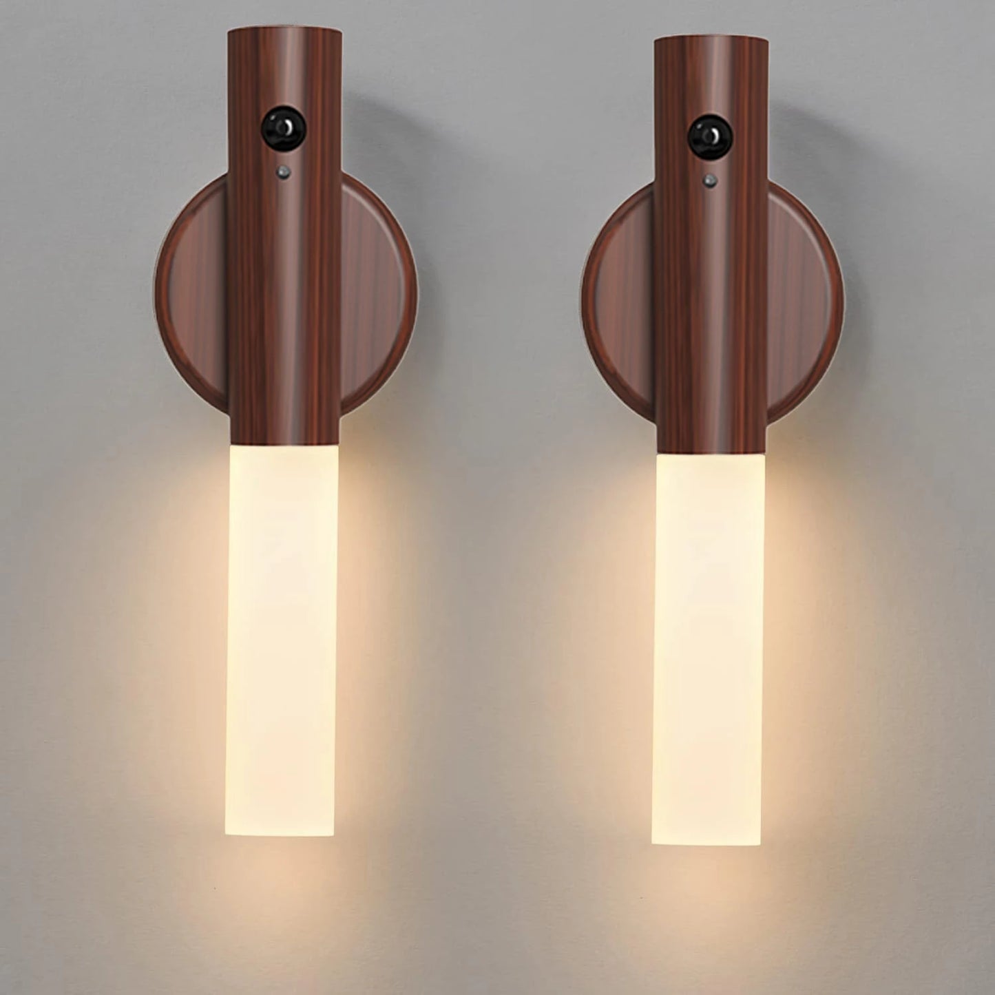 LED motion sensing light wall lamp, 2-piece set