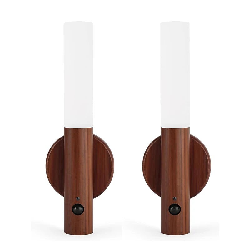 LED motion sensing light wall lamp, 2-piece set