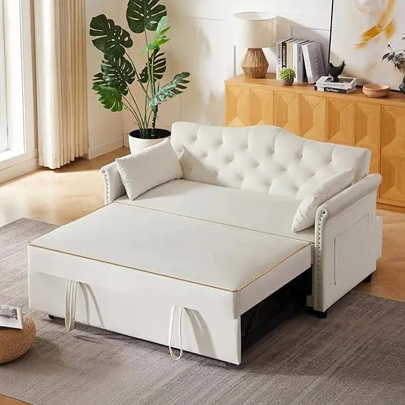 3-in-1 Folding Convertible Pullout Sofa Bed