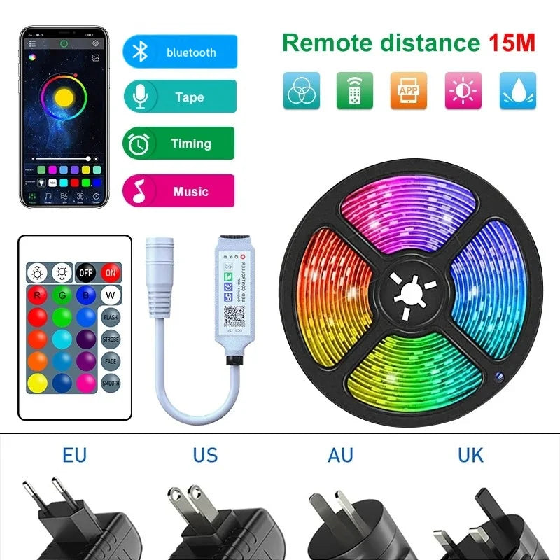 40m Bluetooth Led Strip Lights, Smart Led Lights APP Control