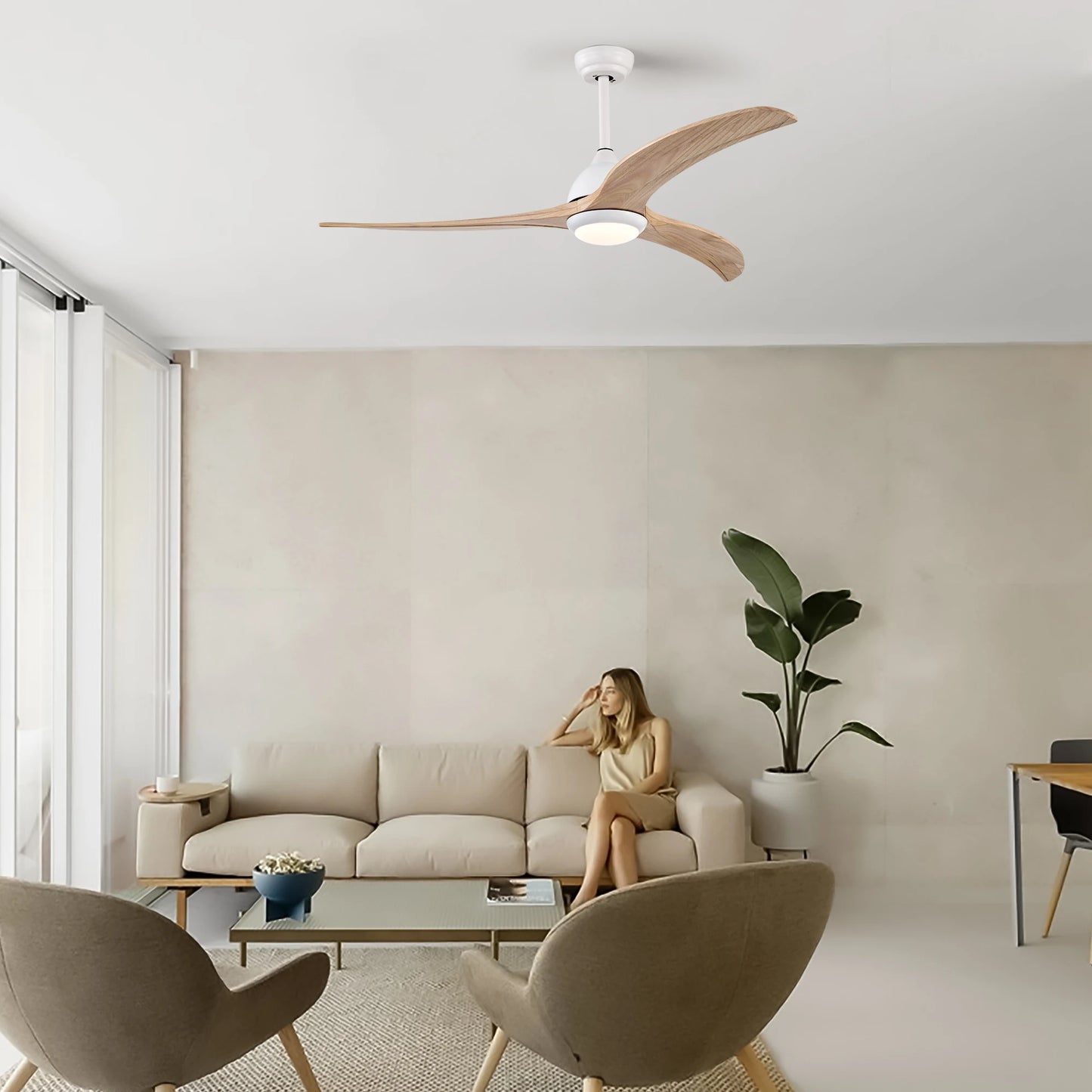 52 Inch Large Ceiling Fan