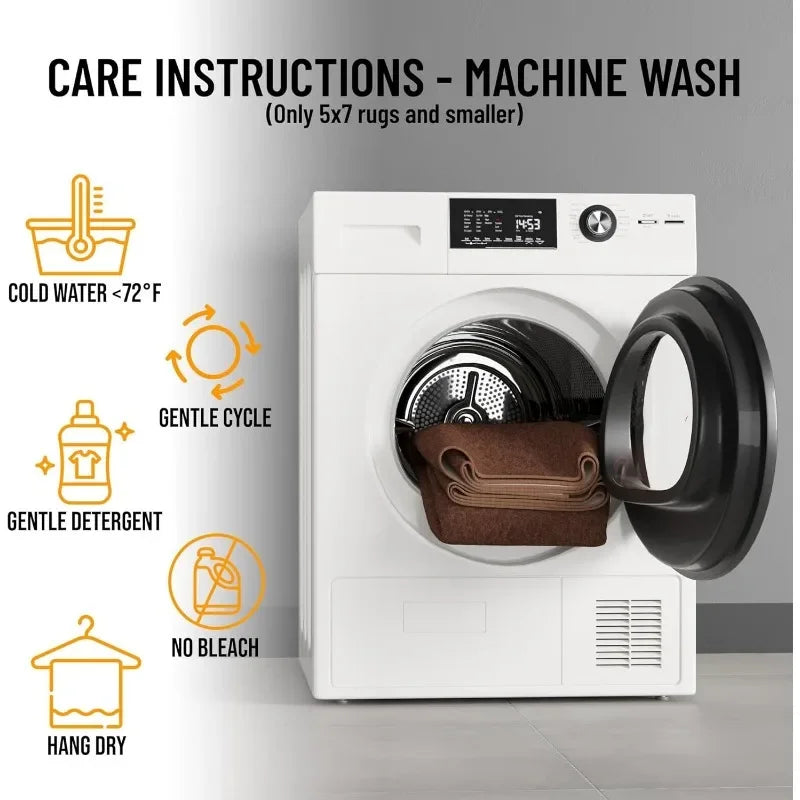 Machine Washable Non-Slip Hallway Runner Rug