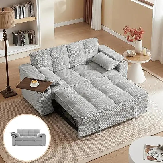 3-in-1 Folding Convertible Pullout Sofa Bed